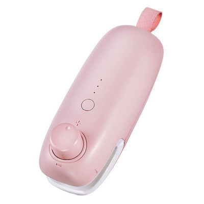 Pink Plastic Bag Sealer .