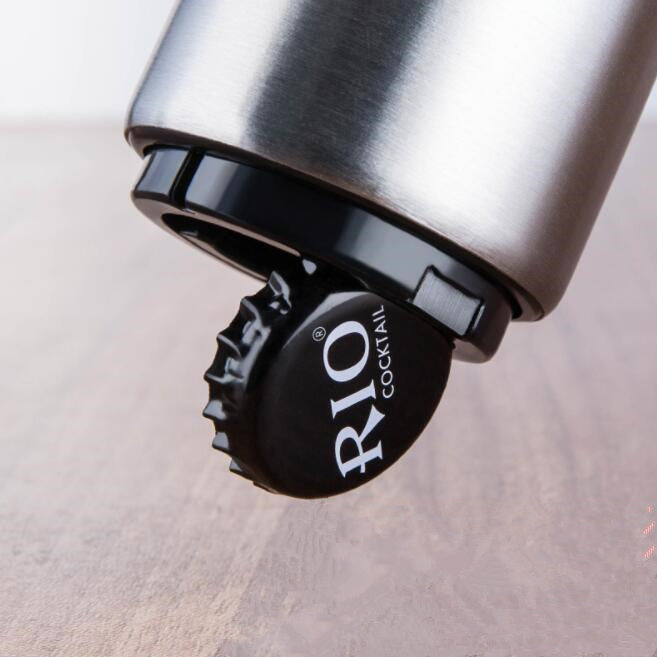 Stainless Steel Beer Bottle Opener Works Well .