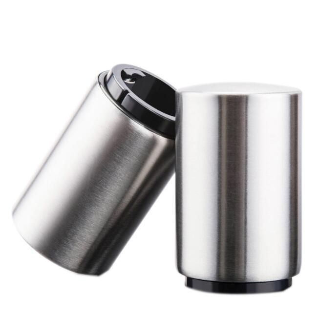 Stainless Steel Beer Bottle Opener - Silver .