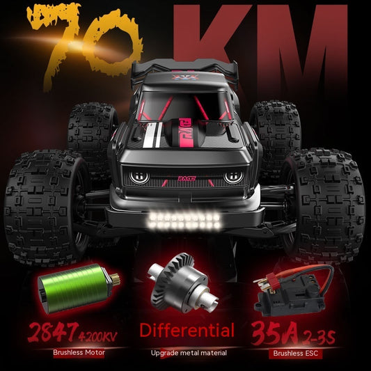 RC truck with 70KM speed, brushless motor and ESC