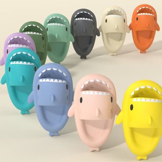 Slippers of various of colors .