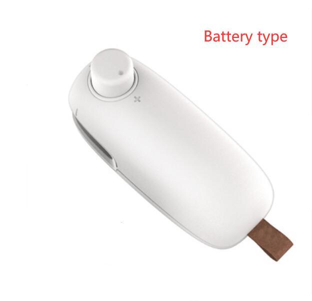 White Plastic Bag Sealer .