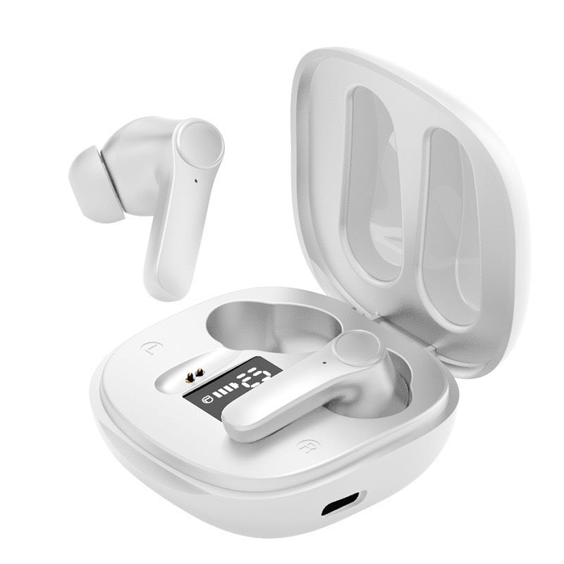 Wireless Bluetooth translation earbuds-white .