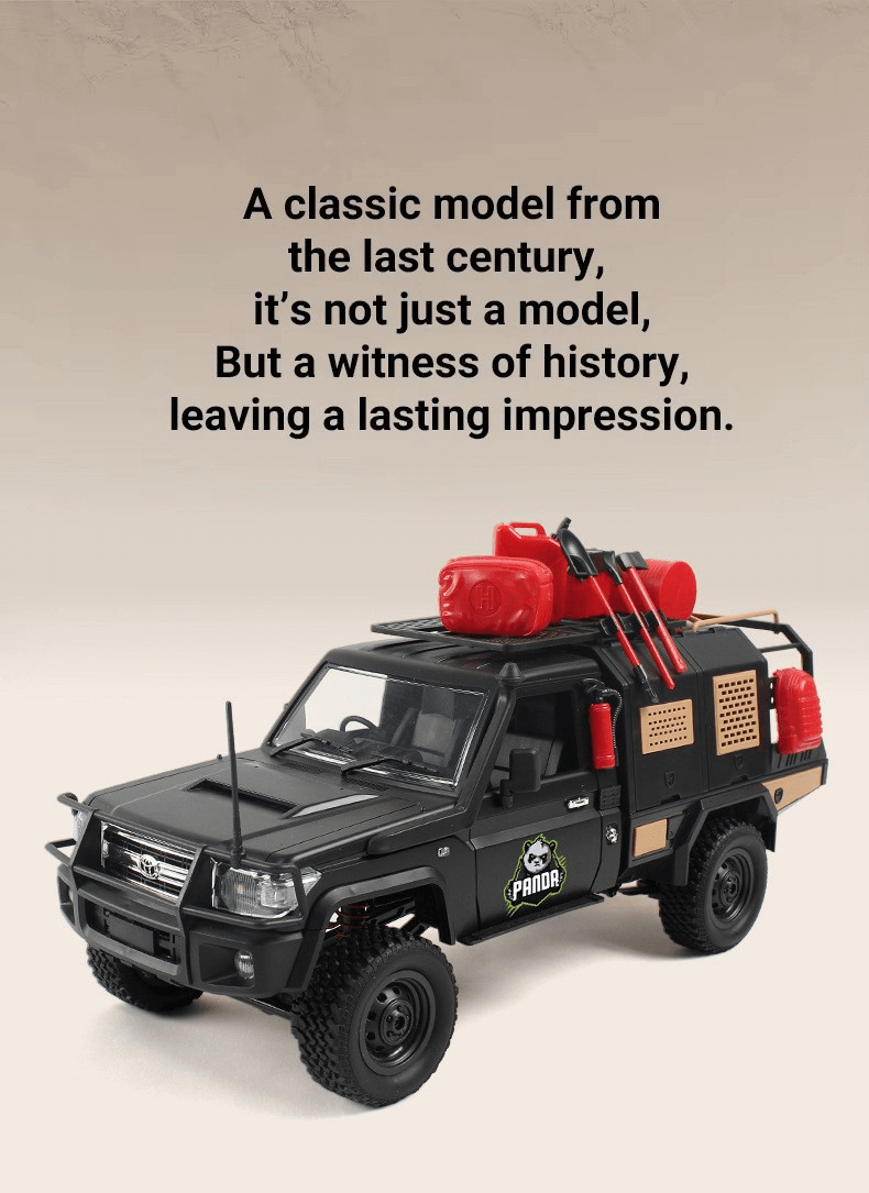 MN82S RC Truck 1/12 Scale 2.4G 4WD Toyota LC79 Off-Road Car