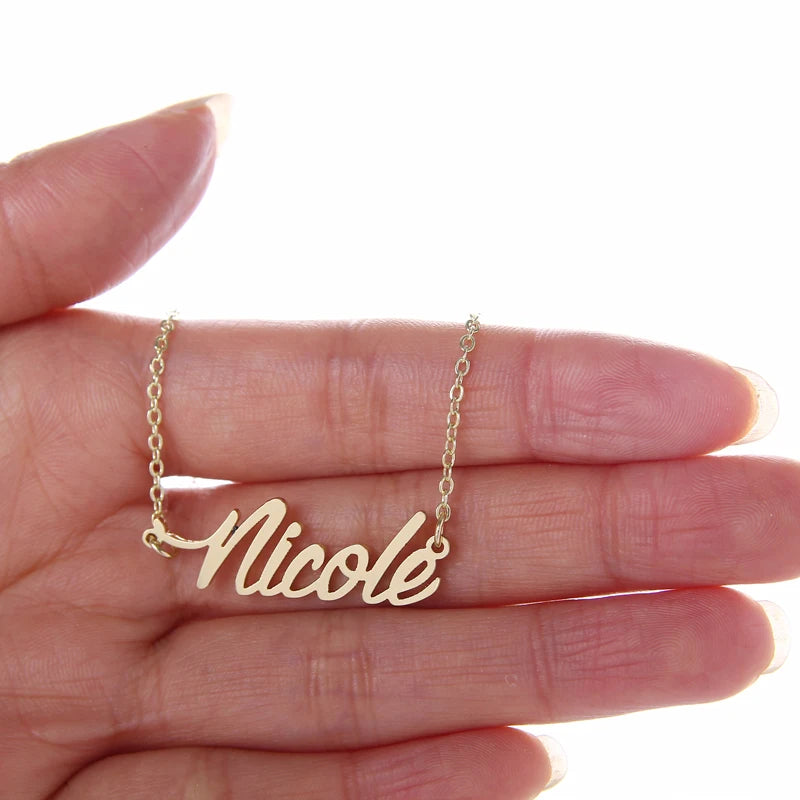 Personalized Christina Name Necklace for Women Gold Plated Stainless Steel Pendant Jewelry Gift for Birthday Or Anniversary