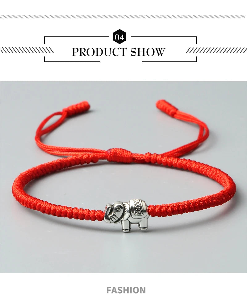 Simple Red Thread Bracelet For Women Men Adjustable Charm Handmade Braid Knot Bangle Lucky Minimalist Yoga Jewelry Couples Gifts