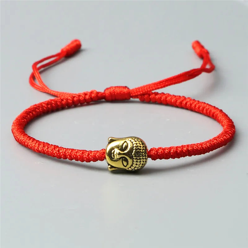 Simple Red Thread Bracelet For Women Men Adjustable Charm Handmade Braid Knot Bangle Lucky Minimalist Yoga Jewelry Couples Gifts
