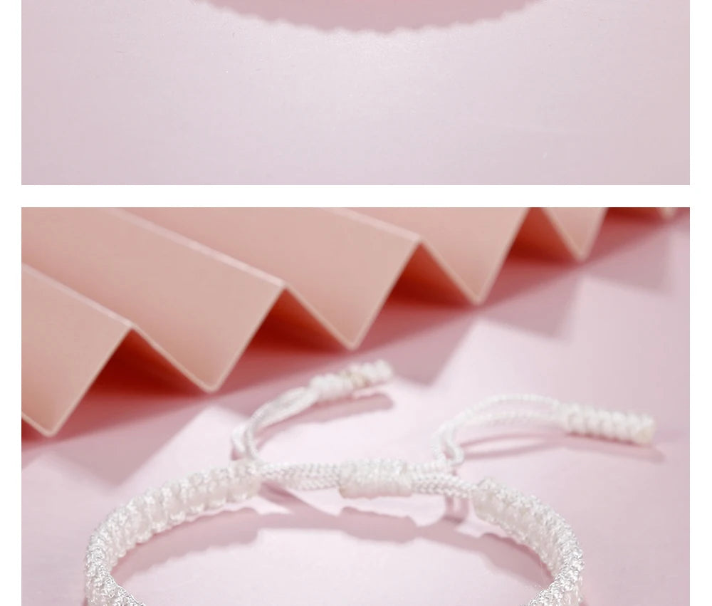 Braided Red String Bracelets & Bangles Tibetan Buddhist Adjustable Knot Handmade Bracelet Wrist Jewelry Gifts For Love Good Luck