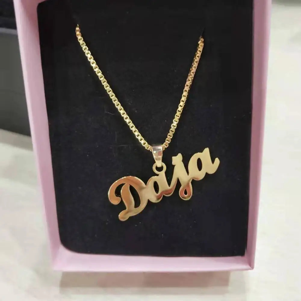 Personalized Name Pendant Necklace