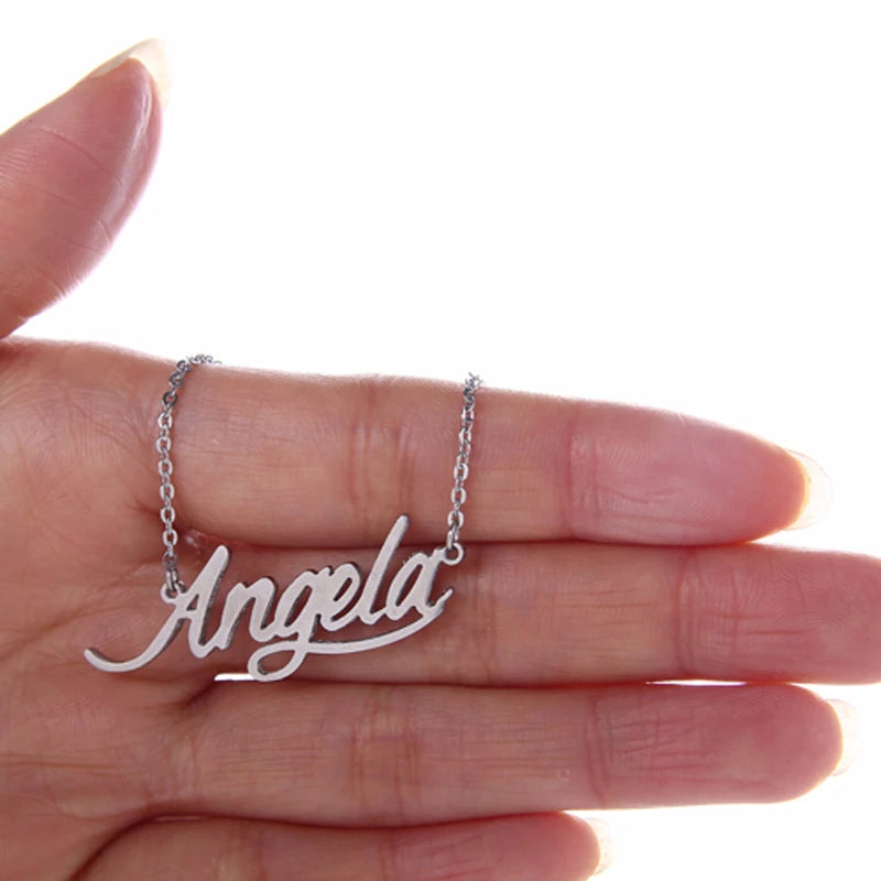 Personalized Christina Name Necklace for Women Gold Plated Stainless Steel Pendant Jewelry Gift for Birthday Or Anniversary