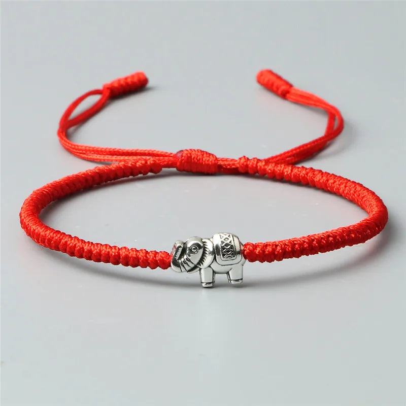 Simple Red Thread Bracelet For Women Men Adjustable Charm Handmade Braid Knot Bangle Lucky Minimalist Yoga Jewelry Couples Gifts