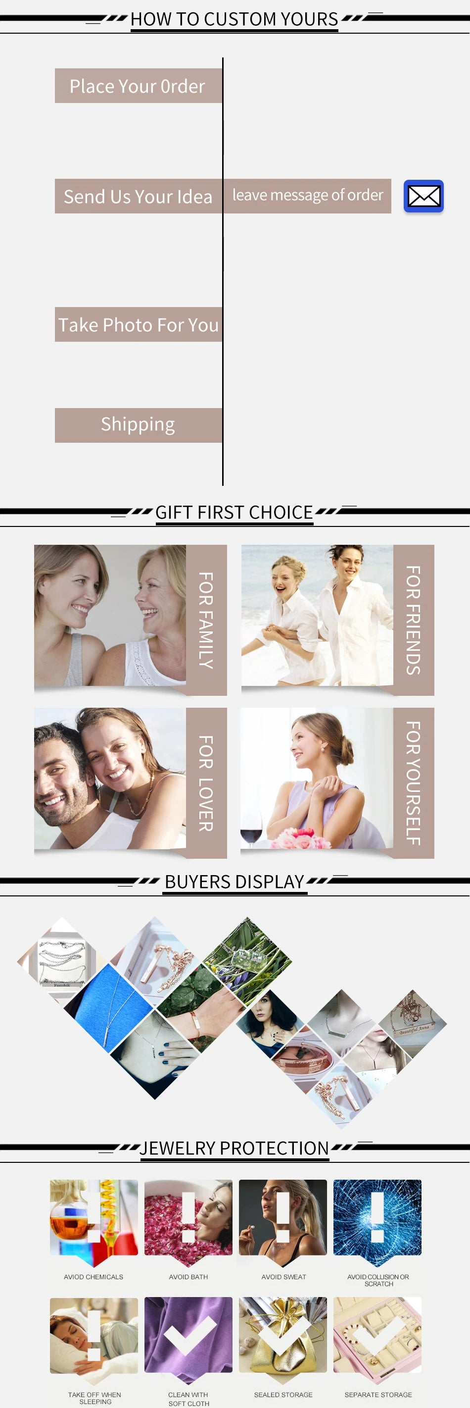 Personalized Double Name Gold Stainless Steel Necklaces Pandents Custom Heart Name Nameplate Necklace For Women Christmas Gift