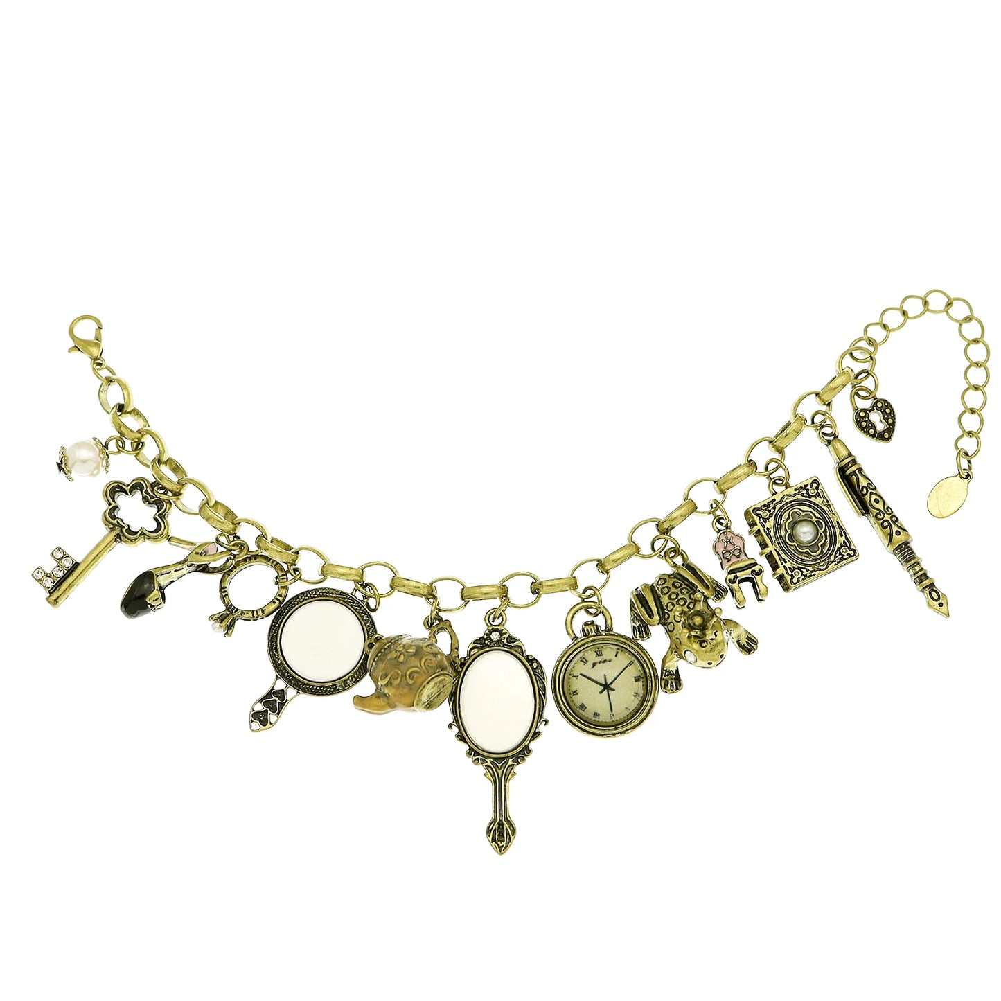 Cat Pendant Charm Chain Link Bracelets For Women Cowgirl Cuff Bangles Party Gift Fashion Jewelry Pulseira Feminina Dropshipping