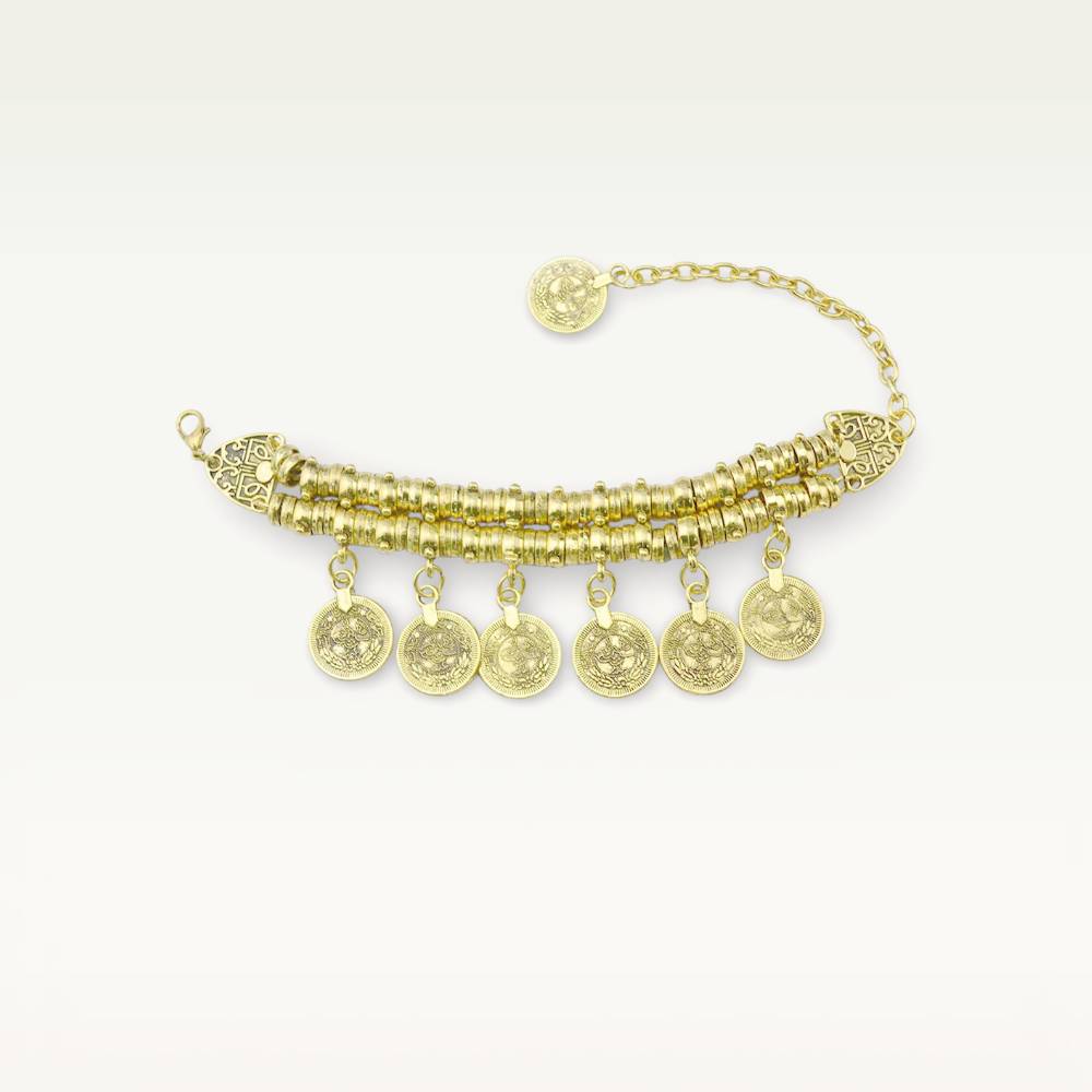 Vintage Coin Bracelet