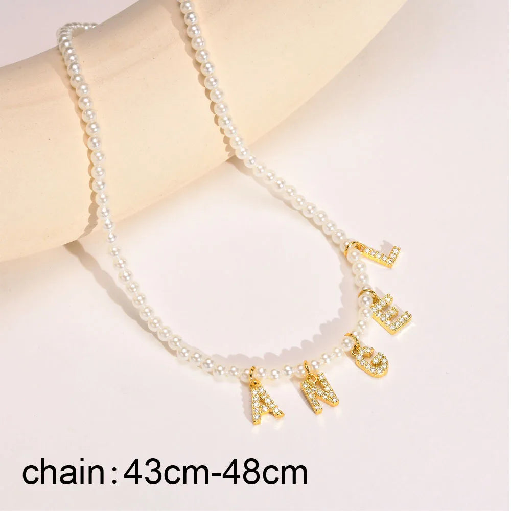 Personalized Initial Name Necklace