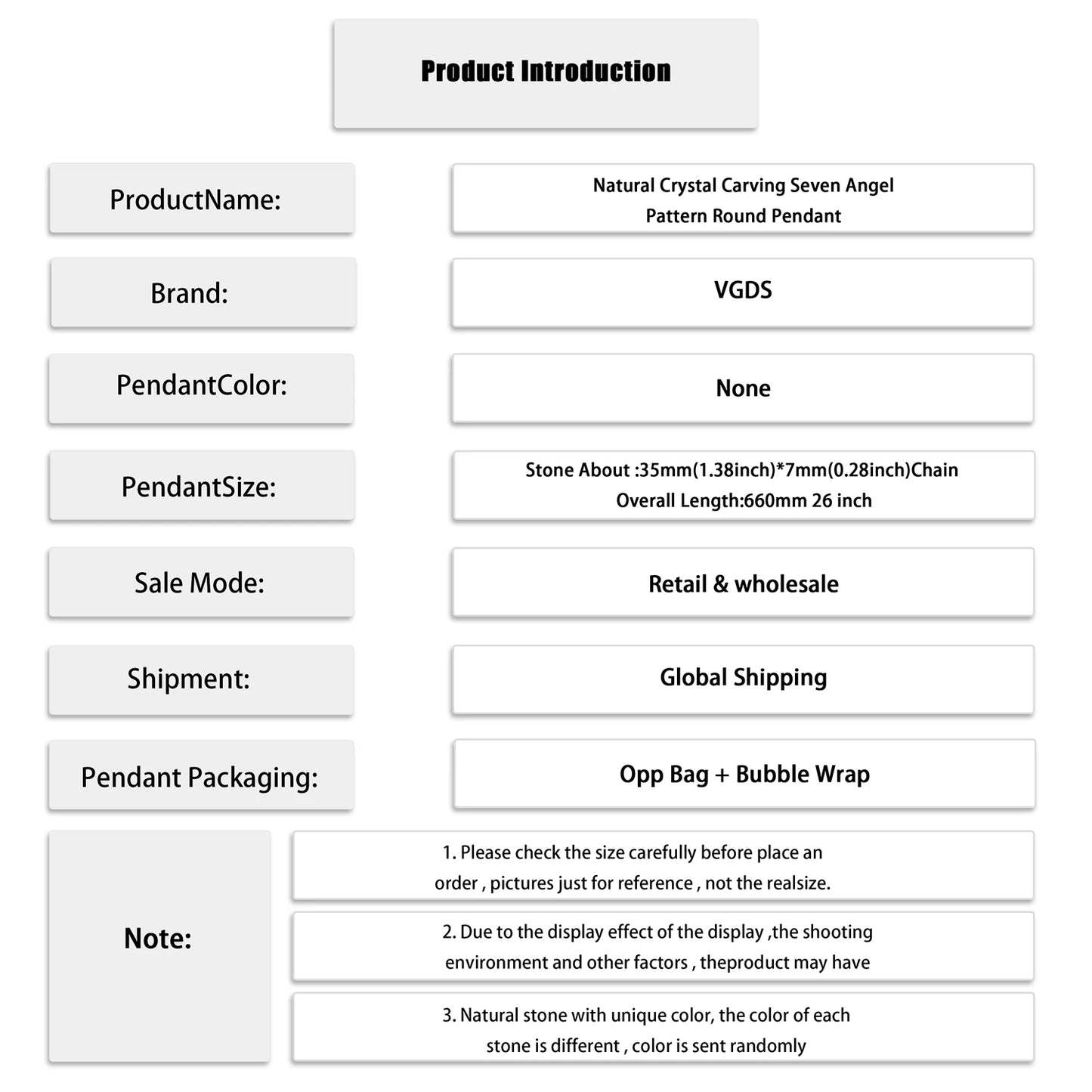 Natural Crystal Quartz Seven Archangels Amulet Necklaces Michael Men Seal of Solomon Talisman Necklace Protection Jewelry Collar