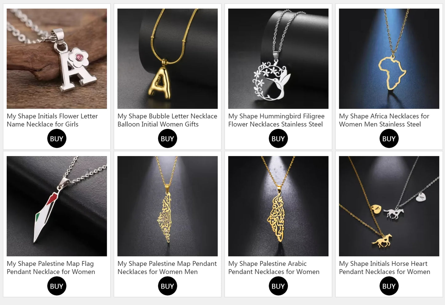 My Shape Beauty Lotus Flower Initials Necklace Women Girl Gifts Stainless Steel Letter Alphabet Pendants Choker Fashion Jewelry