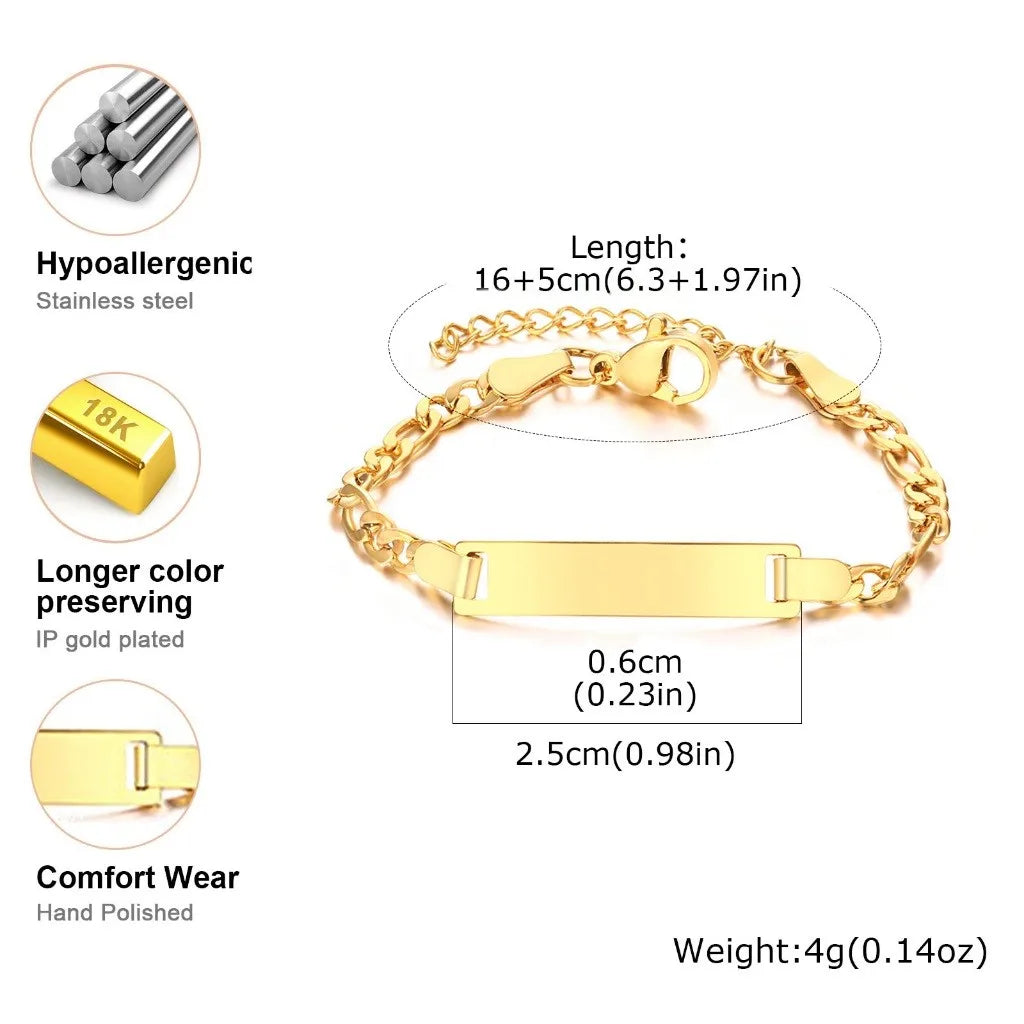 Personalized Name & Text Bracelet