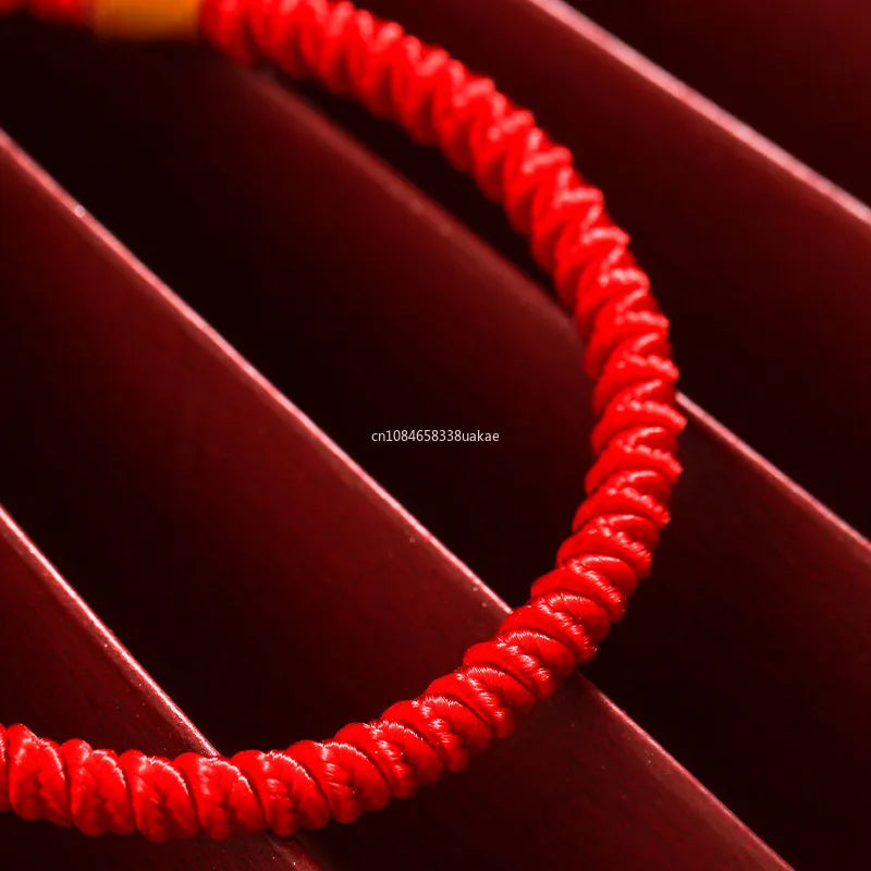Knot Bracelet Handmade Red String Bracelet for Women/Men Buddhism Red Bracelet for Protection for Couples Friendship Boho