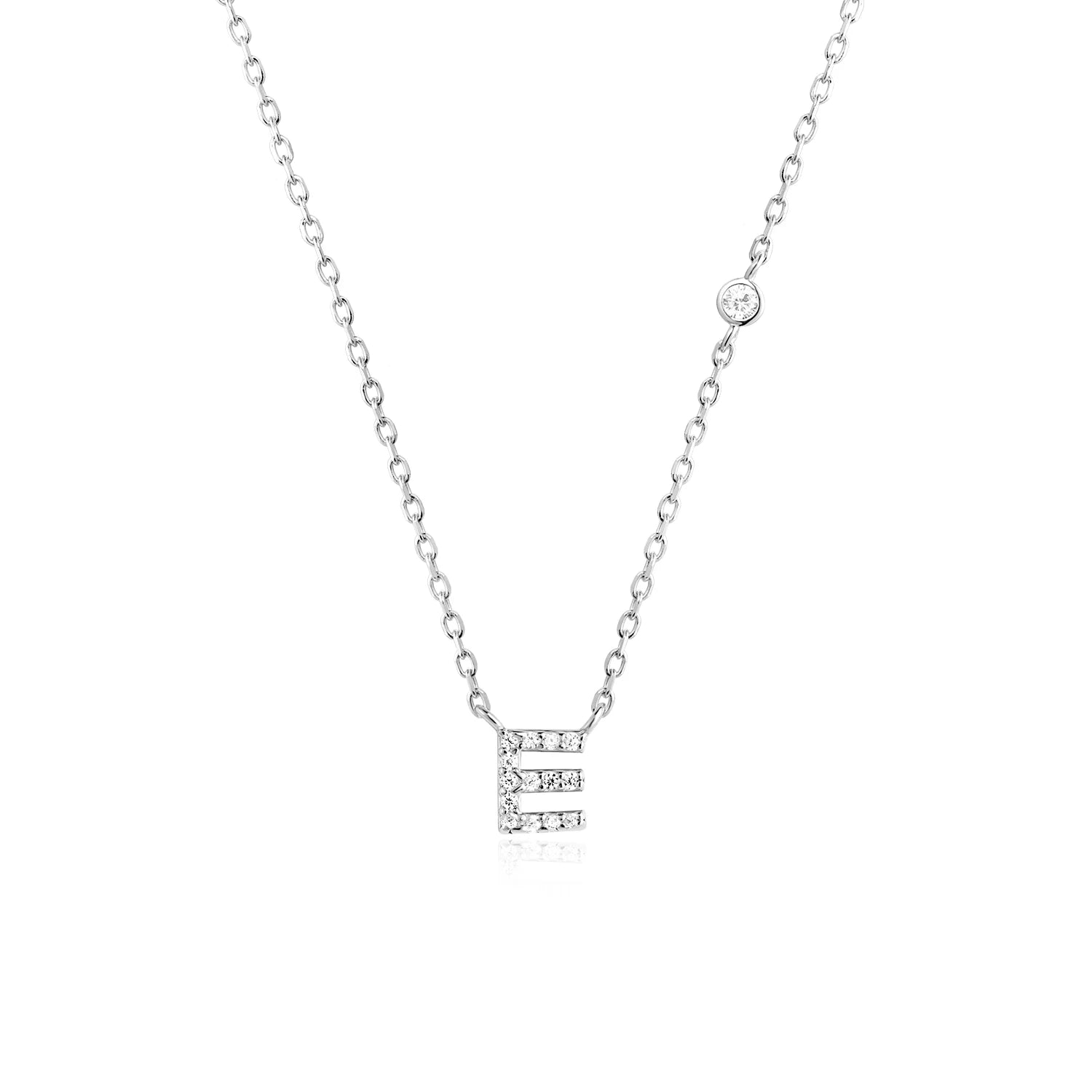 925 Sterling Silver Letters Pendant