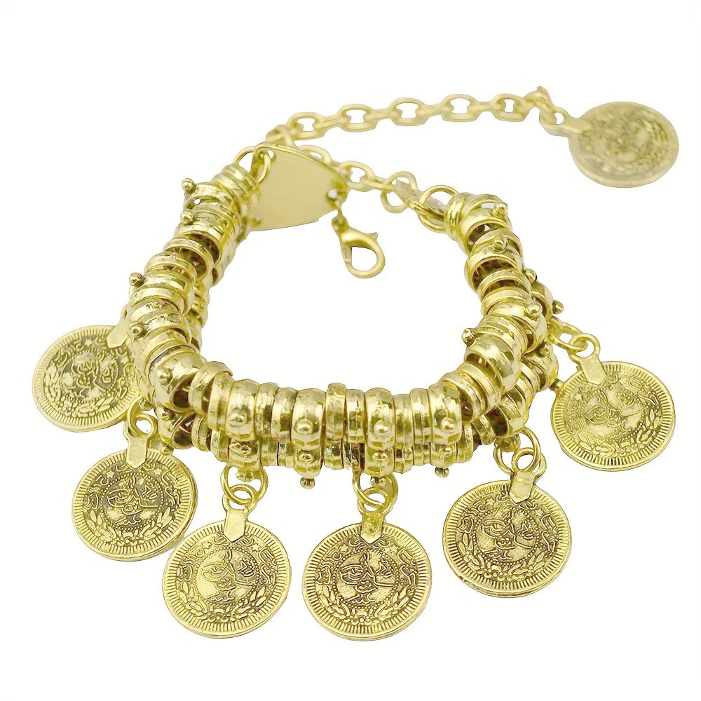 Vintage Coin Bracelet
