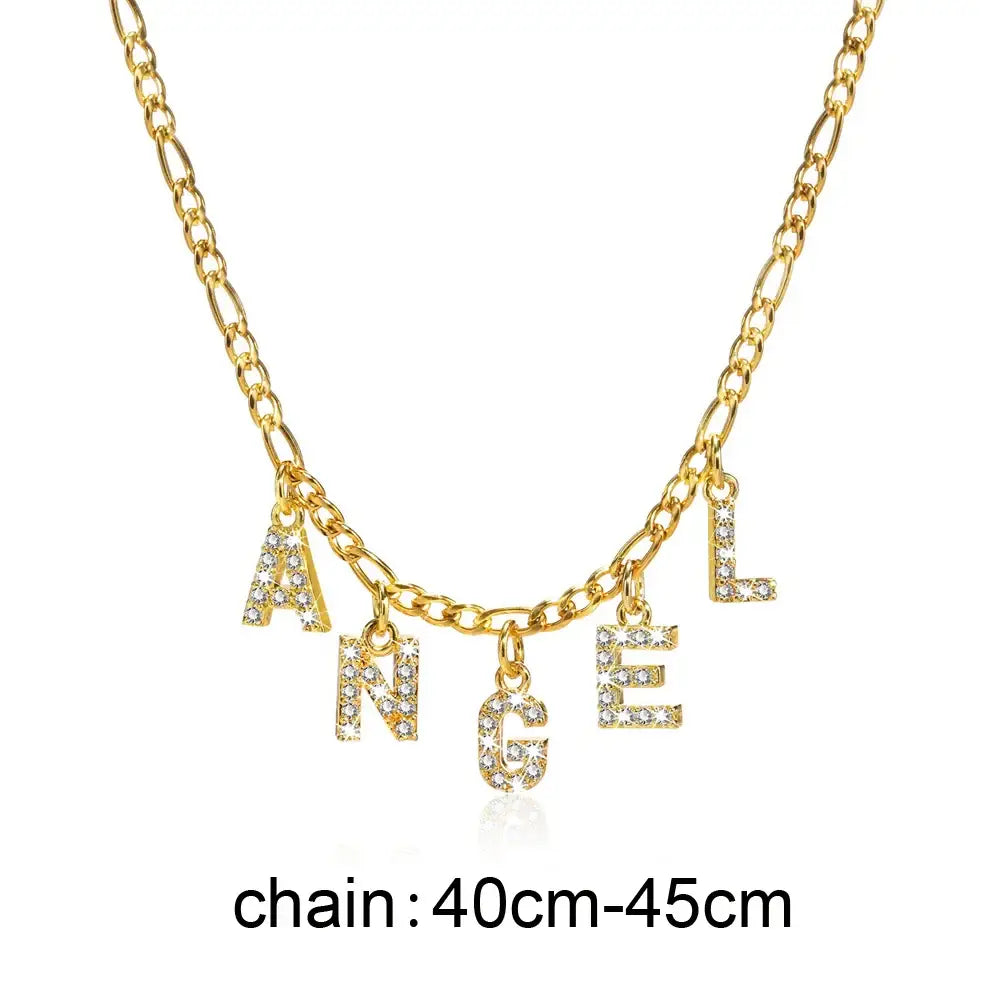 Personalized Initial Name Necklace