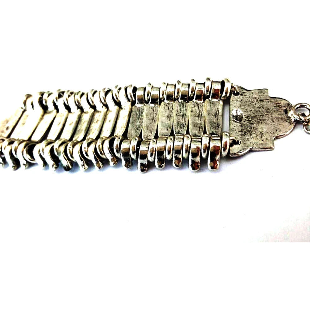 Vintage Silvery Golden Coins Bracelet for Women Men Boho Hippie Beach Party Afghan Turkish Marseille Ethnic Bracelets Jewelry