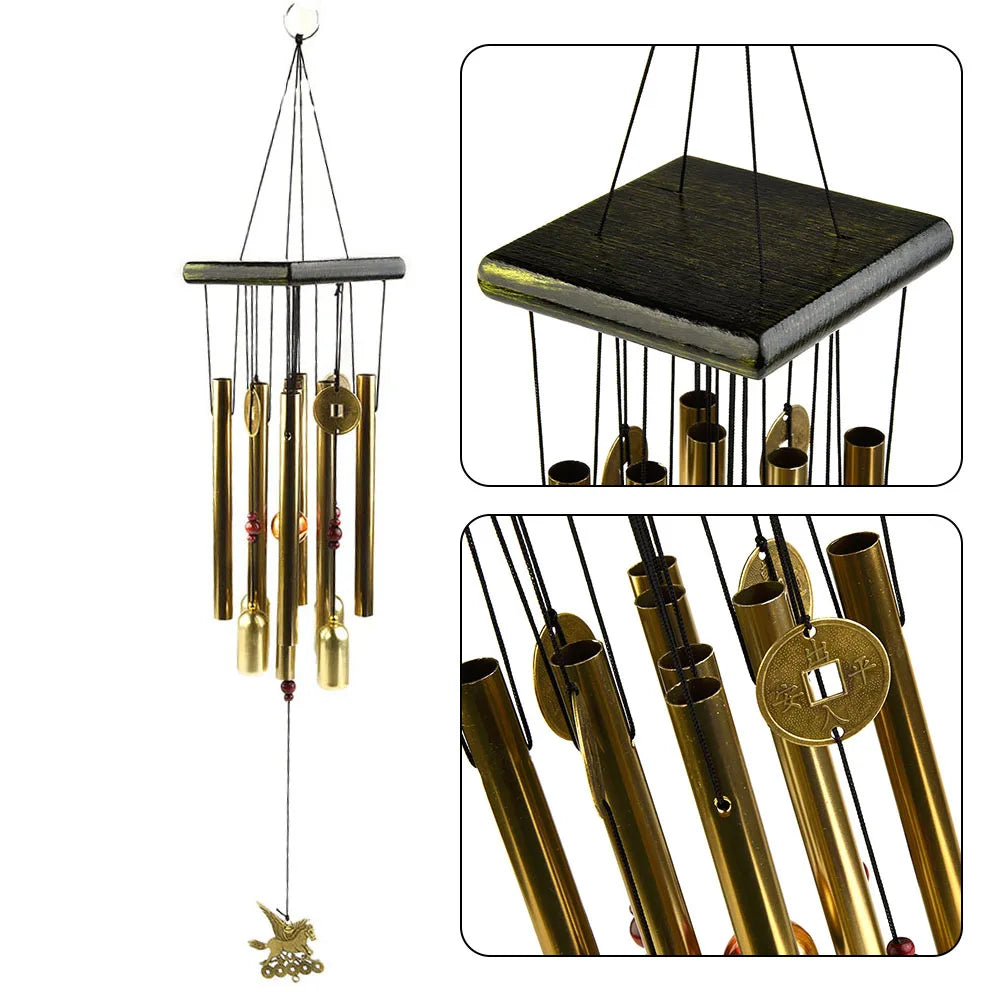 1pc 63cm Wind Chime Large Bells Wind Chimes Chapel Home Decor For Garden Outdoor Decoration Decor Gifts Home Decor