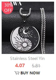 Hip Hop Virgin Mary Medal Our Lady of Guadalupe Necklace Stainless Steel Pendant Necklace Women/Men Jewelry virgen de guadalupe