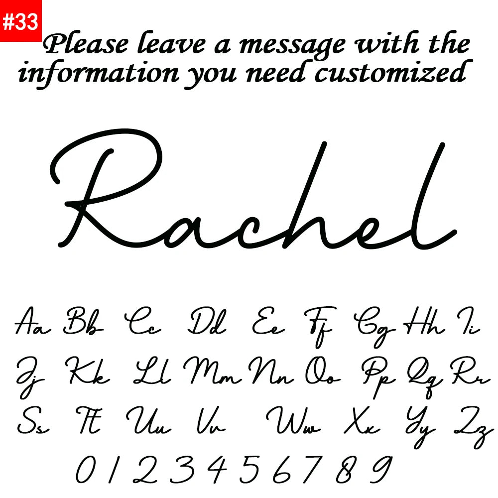 Handwritten name 'Rachel' with a set of letters and numbers on a white background.