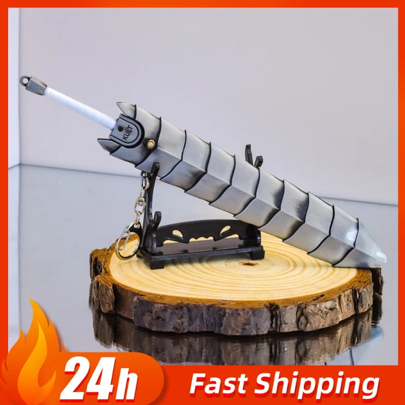 Berserk Guts sword weapons Model Chopper Heavy Bouncy Version With Sheath Anime Peripherals Metal Crafts Ornaments Toys Gifts