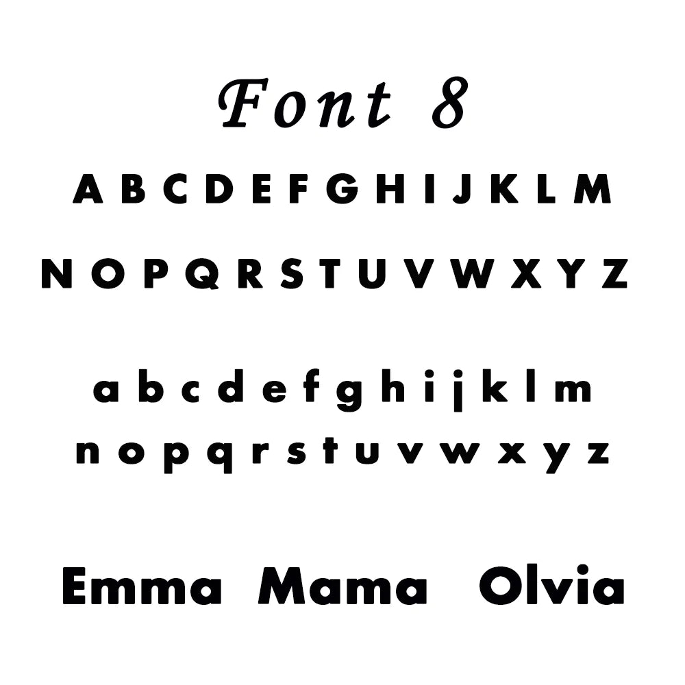 Customized Name Letter Necklace