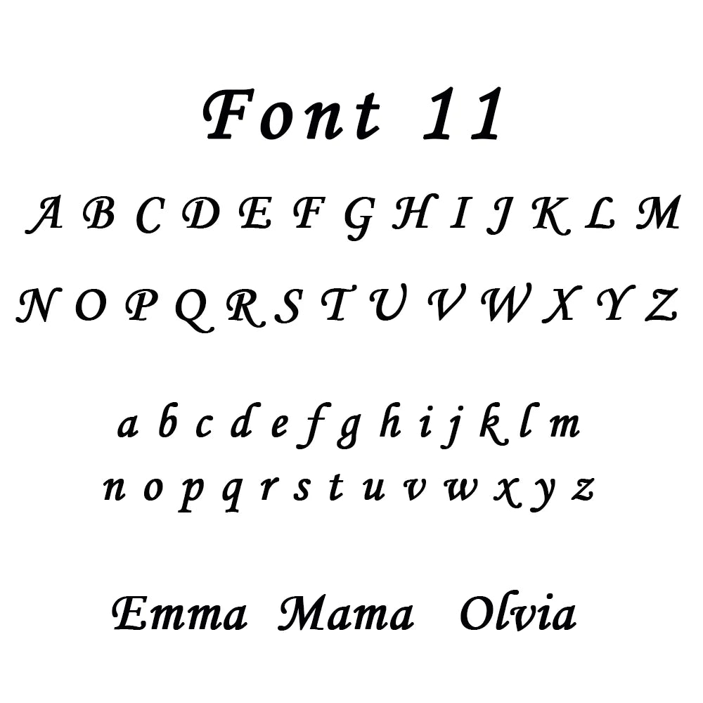 Customized Name Letter Necklace