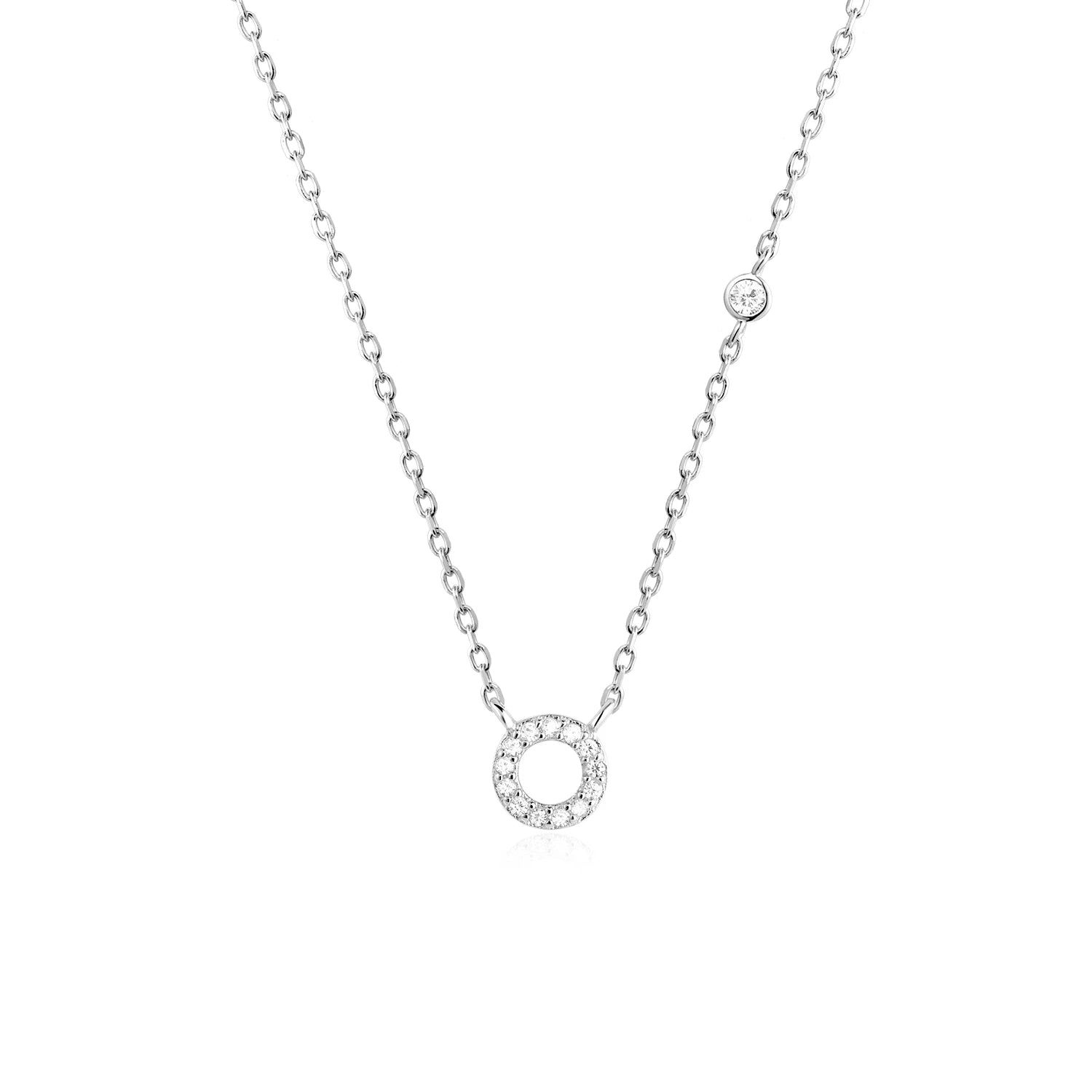 925 Sterling Silver Letters Pendant