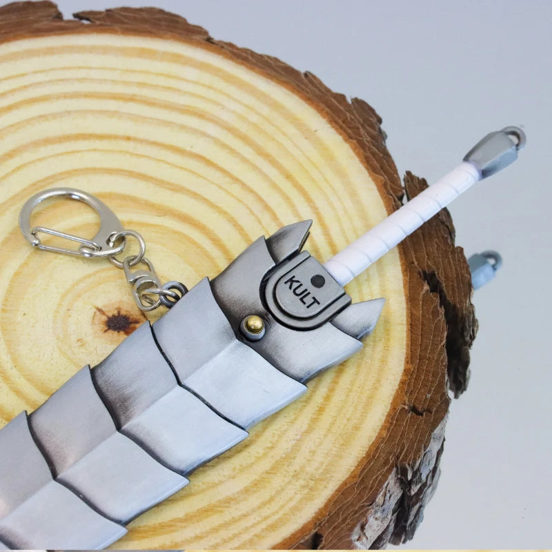 Berserk Guts sword weapons Model Chopper Heavy Bouncy Version With Sheath Anime Peripherals Metal Crafts Ornaments Toys Gifts