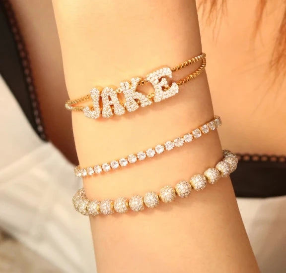 Personalize Anniversary Date Bracelet