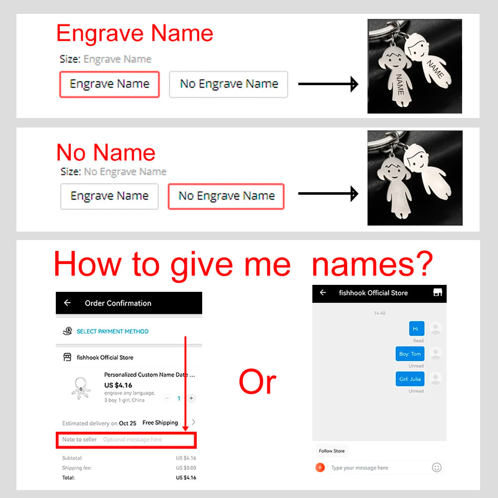 Child Mother Day Gift Kid Personalized Keychain Custom Name Key Chain Boy Girl for Women Men Couple Family Mom Dad Baby Jewelry