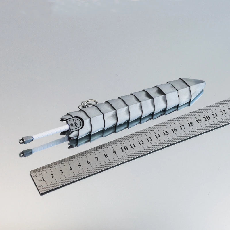 Berserk Guts sword weapons Model Chopper Heavy Bouncy Version With Sheath Anime Peripherals Metal Crafts Ornaments Toys Gifts