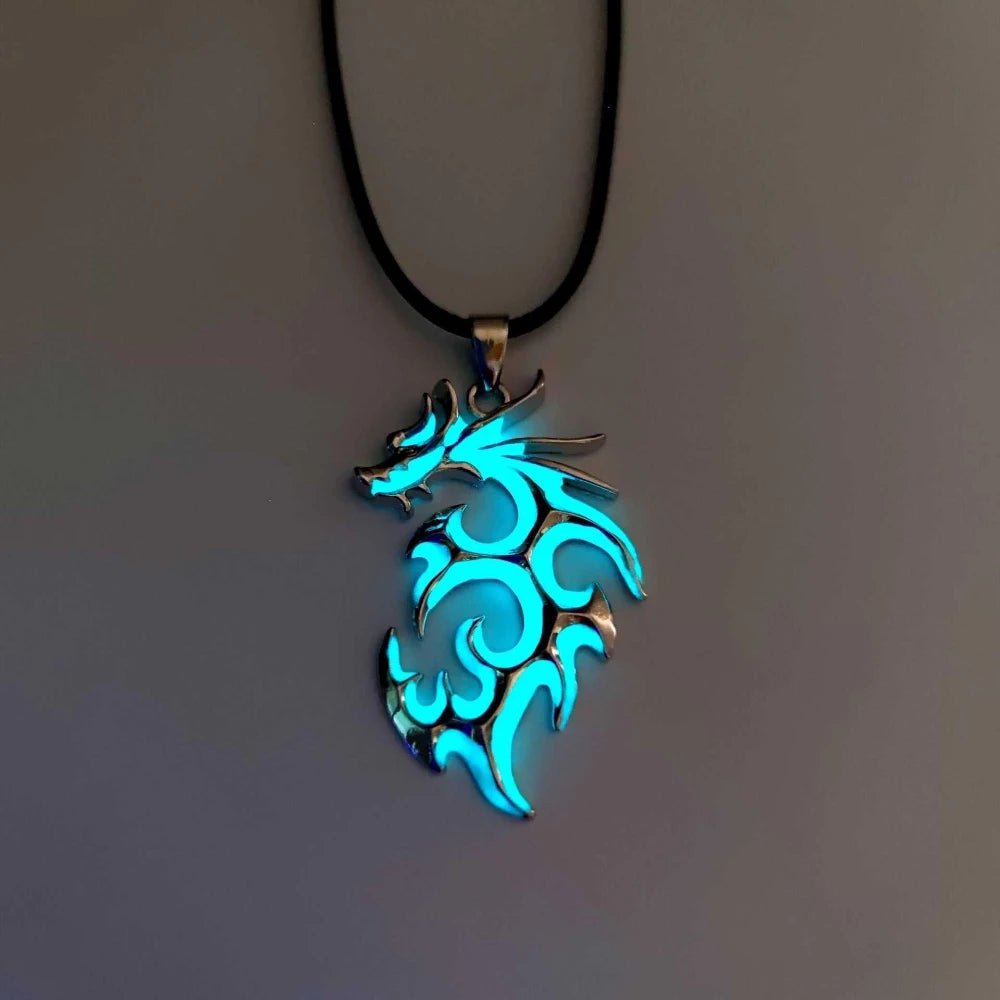 Womens Teen Girls Luminous Moon Necklace Moon Pendants Chain Choker Glow in The Dark Necklace Jewellery Gifts Ожерелье