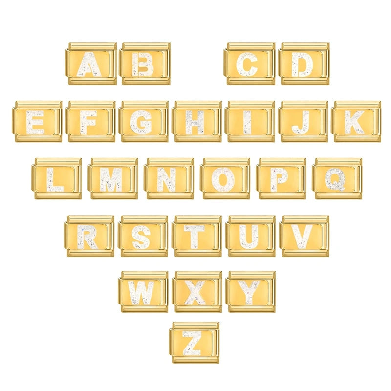 Letter Charm Bracelet