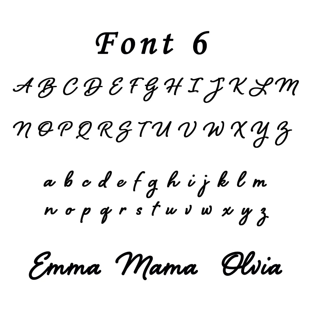 Customized Name Letter Necklace