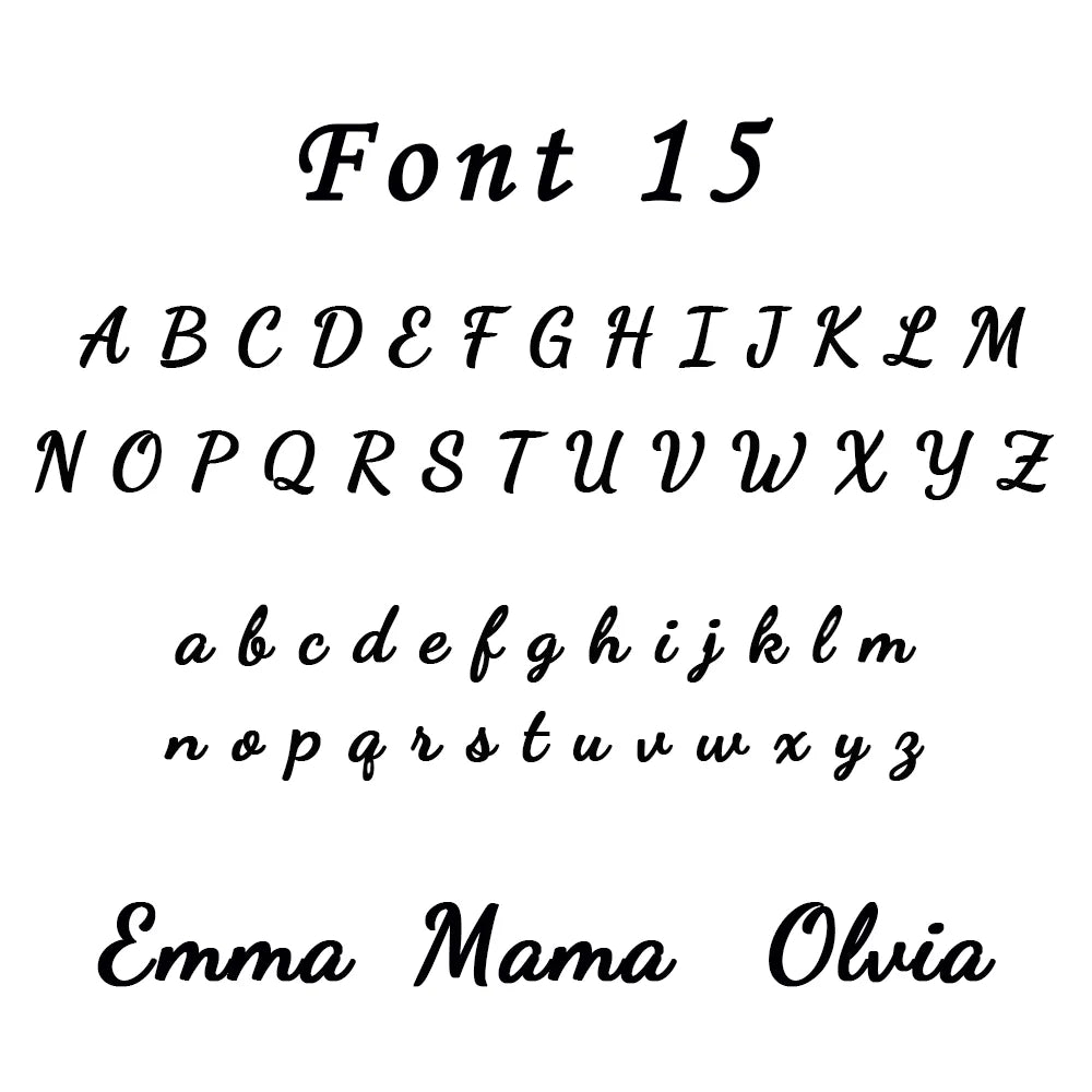 Customized Name Letter Necklace