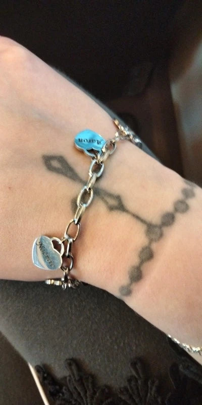 Personalized Mum Charm Bracelet