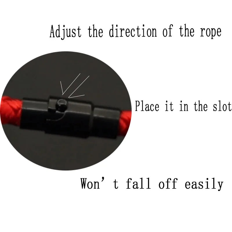 Grade A Keel Rope Bracelet Men Femme Lucky Red Thread Braclet Attract Mirco Magentic Couple Braslet Wealth Prosperity Brazalete