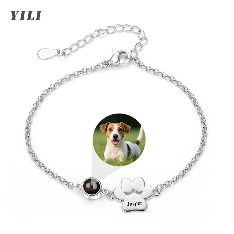 Personalized Picture Dog Cat Paw Jewelry