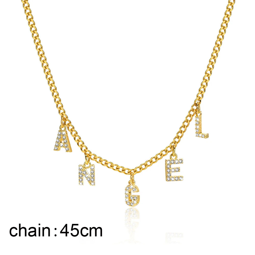 Personalized Initial Name Necklace