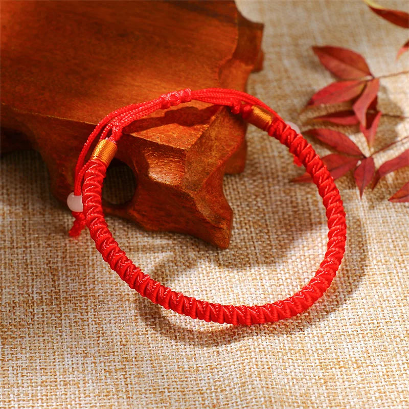 Knot Bracelet Handmade Red String Bracelet for Women/Men Buddhism Red Bracelet for Protection for Couples Friendship Boho
