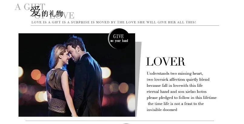 New 925 Pure Silver Rose Gold Bracelet Shining Classic Hip Hop Crystal Tennis Bracelet Women's Jewelry Fashion Wedding Gift