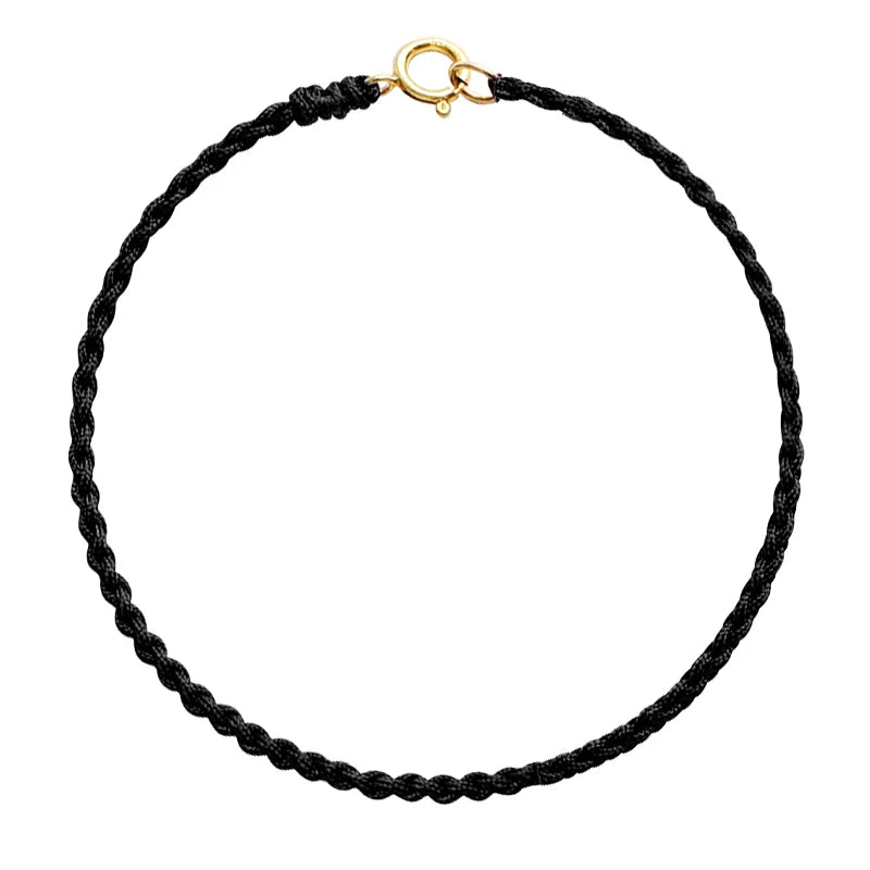 Handmade Red String Bracelet With Gold Plated Clasp Red String of Fate Bracelet For Men Women Unisex Protection and Good Luck