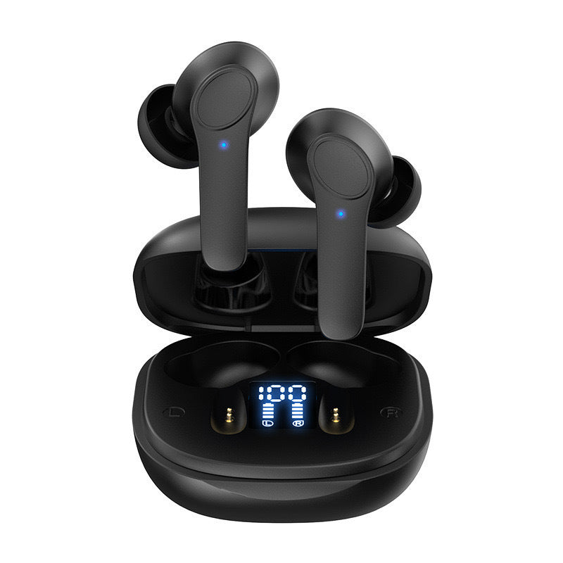 Wireless Bluetooth translation earbuds-black .